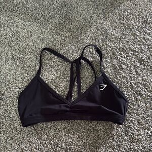 Black Gymshark sports Bra